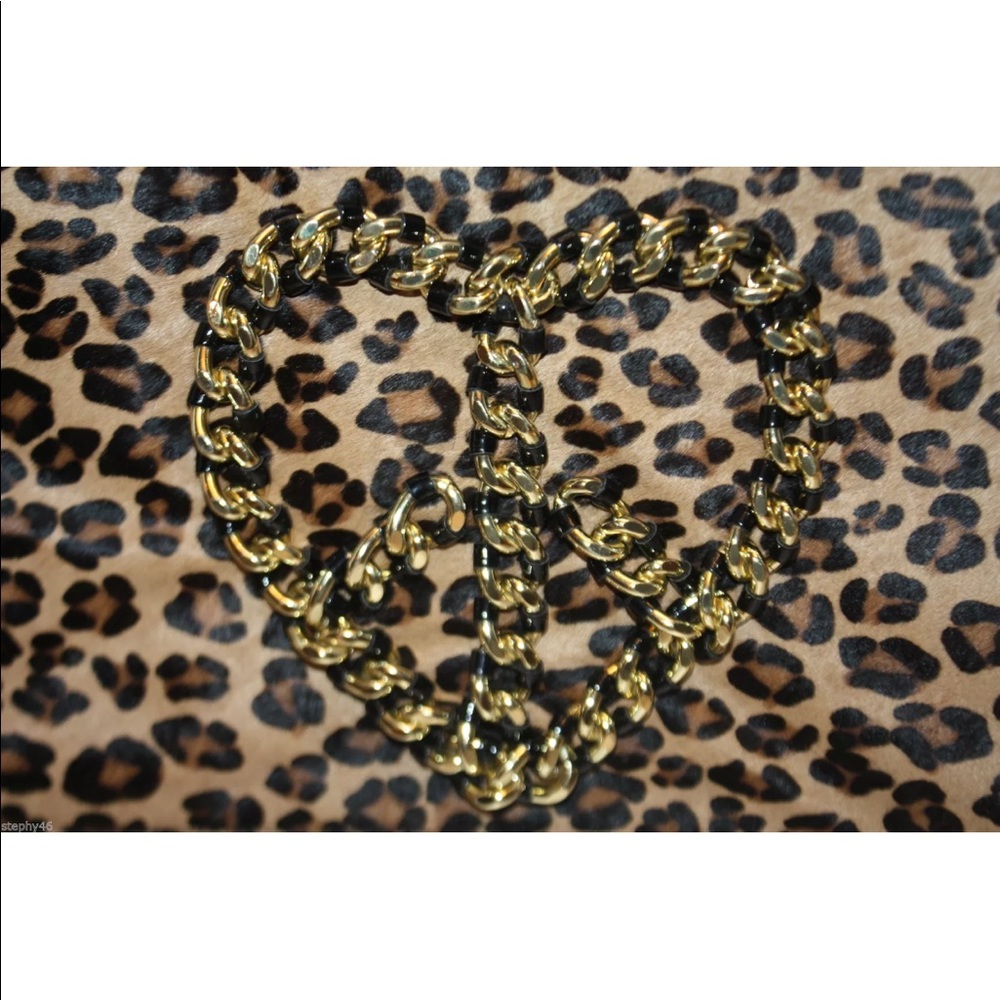 Betsey Johnson calf hair clutch Shoulder bag - Picture 3 of 8